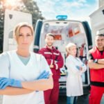 Спеціалізована машина для перевезення хворих після інсульту з медичним супроводом