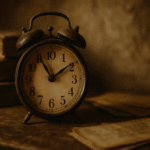 Циферблат годинника, що показує 0:00